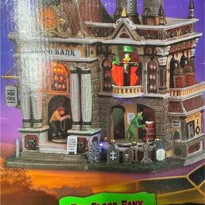 Vintage LeMax Spooky Blood Bank Halloween Decor